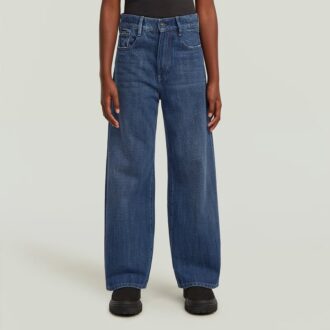 Deck 2.0 High Loose Jeans för flickor