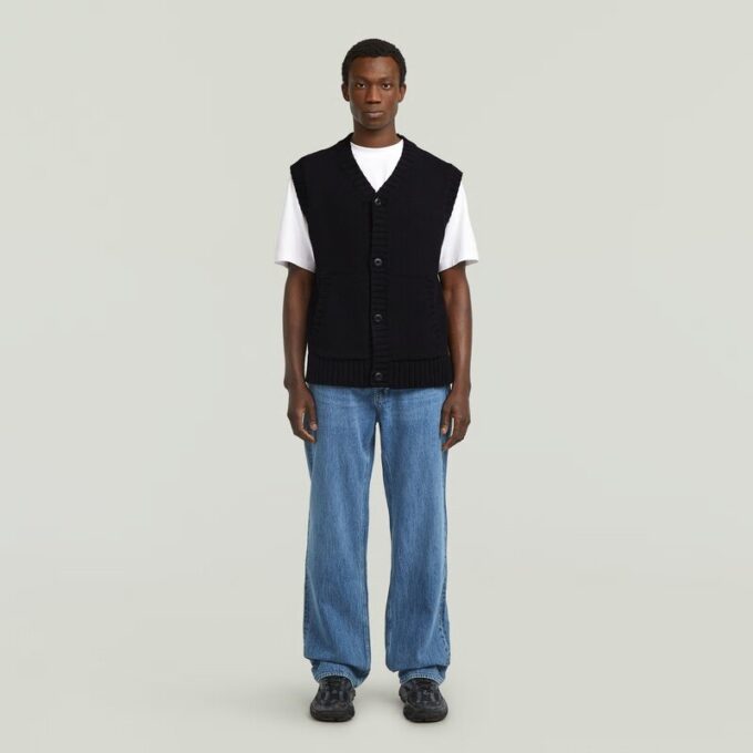 Deeggie avslappnade raka jeans Deeggie avslappnade raka jeans