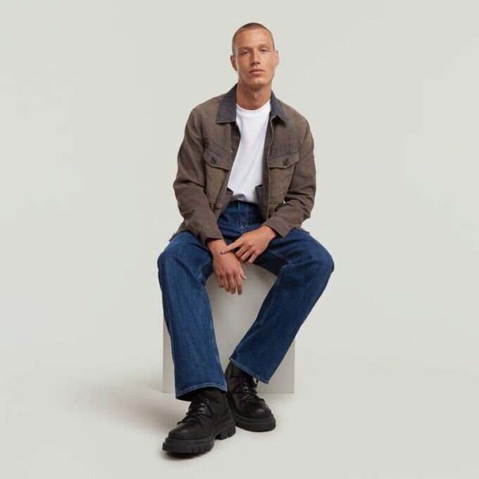 Deeggie avslappnade raka jeans Deeggie avslappnade raka jeans