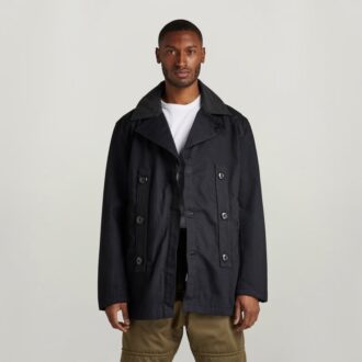 Denim Peacoat Denim Peacoat