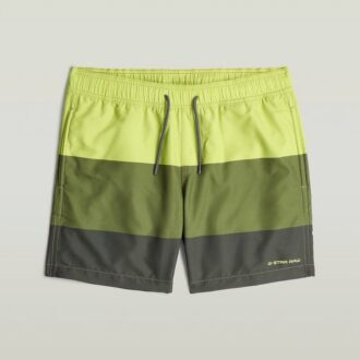 Dirik badshorts med färgblock