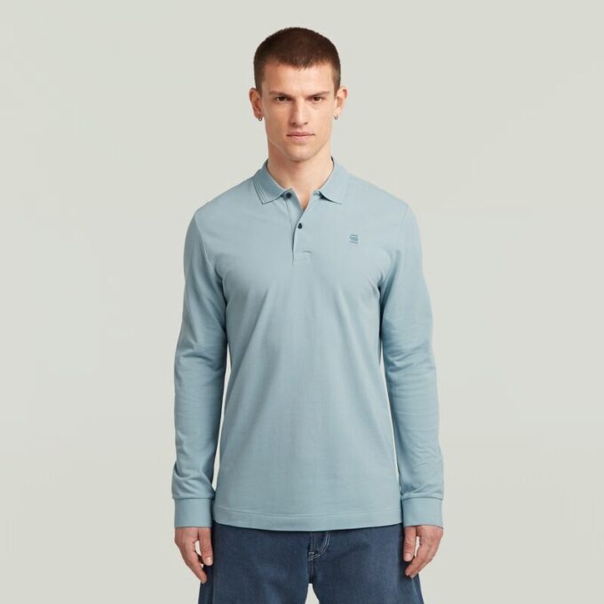 Dunda Slim Polo Långärmad Dunda Slim Polo Långärmad