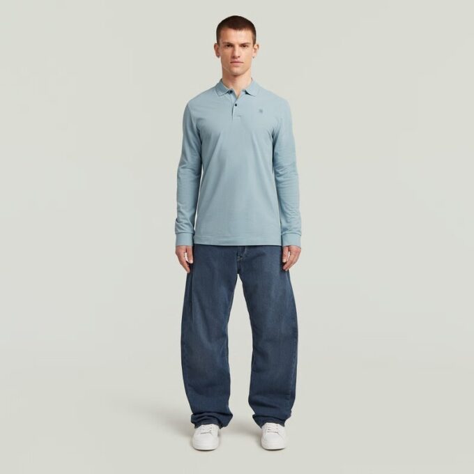 Dunda Slim Polo Långärmad Dunda Slim Polo Långärmad