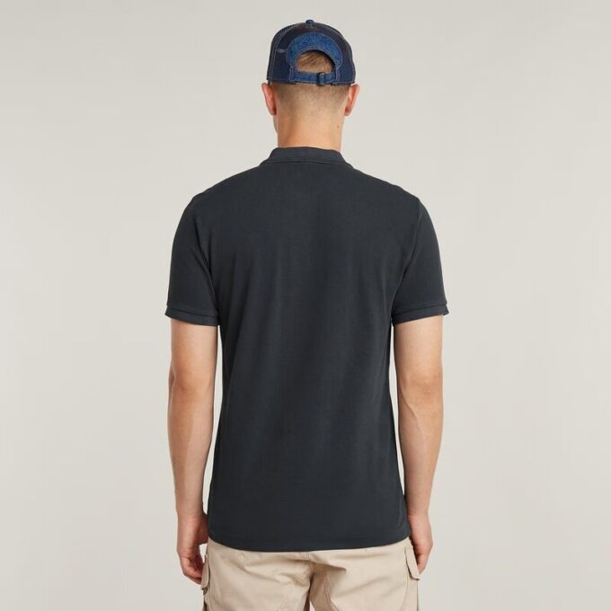 Dunda Överfärgad Slim Polo Dunda Överfärgad Slim Polo