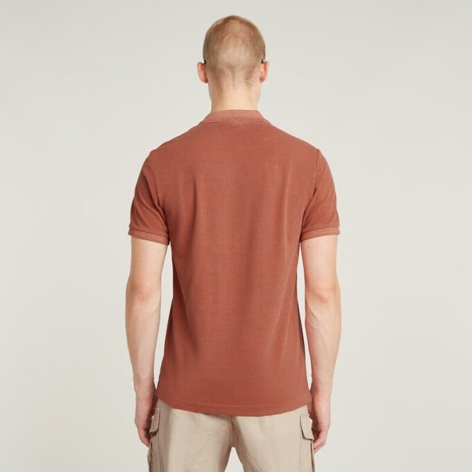 Dunda Överfärgad Slim Polo Dunda Överfärgad Slim Polo