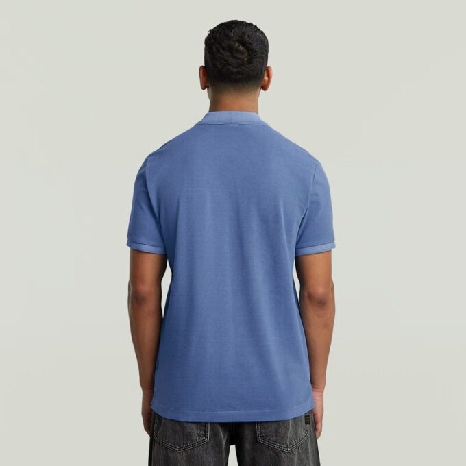 Dunda Överfärgad Slim Polo Dunda Överfärgad Slim Polo