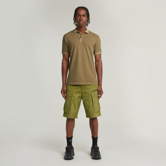 Dunda Överfärgad Slim Polo Dunda Överfärgad Slim Polo