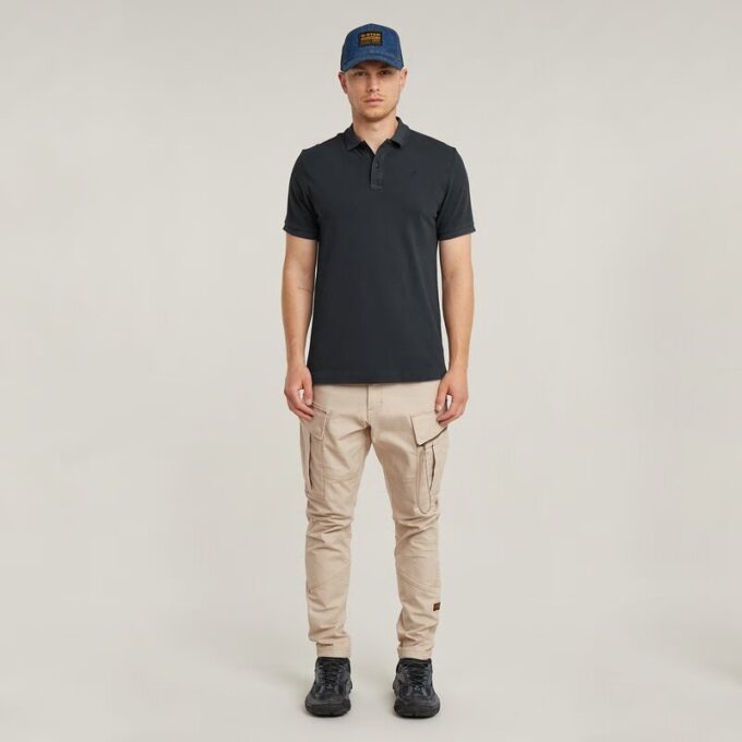 Dunda Överfärgad Slim Polo Dunda Överfärgad Slim Polo