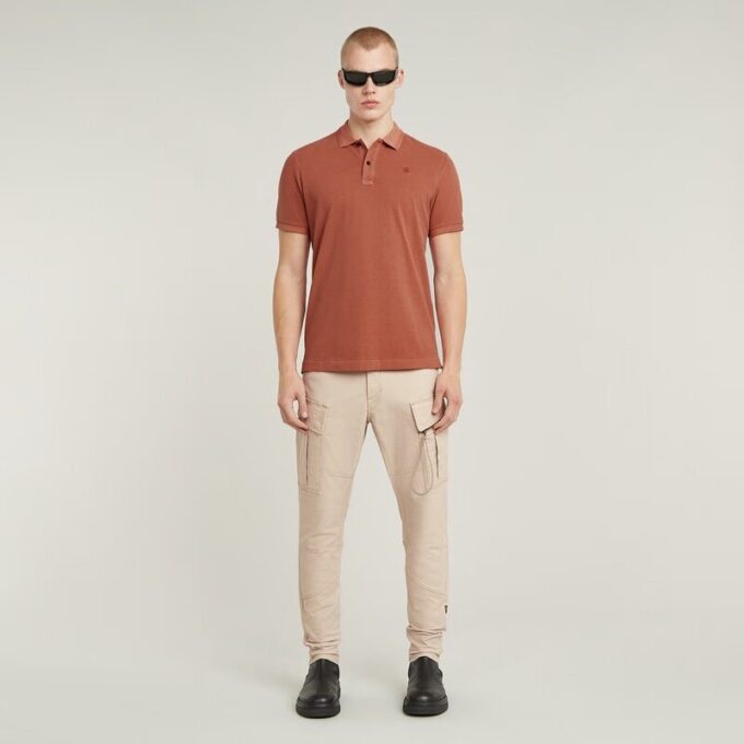 Dunda Överfärgad Slim Polo Dunda Överfärgad Slim Polo