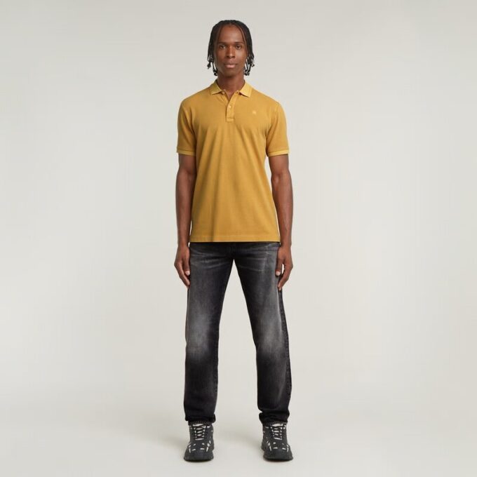 Dunda Överfärgad Slim Polo Dunda Överfärgad Slim Polo