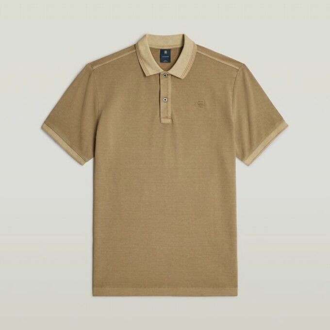 Dunda Överfärgad Slim Polo Dunda Överfärgad Slim Polo