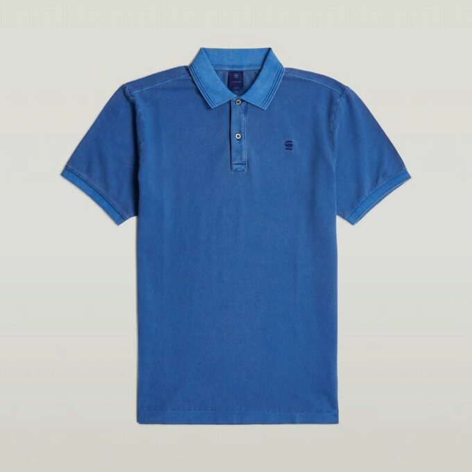 Dunda Överfärgad Slim Polo Dunda Överfärgad Slim Polo