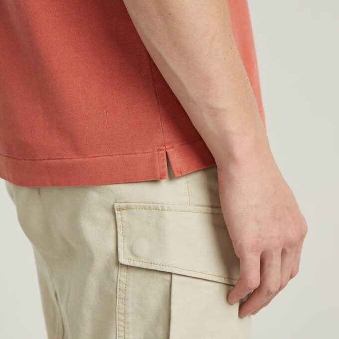 Dunda Överfärgad Slim Polo Dunda Överfärgad Slim Polo