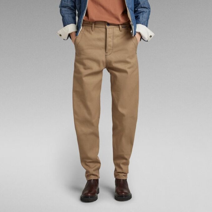 E Selvedge Avsmalnande Chino