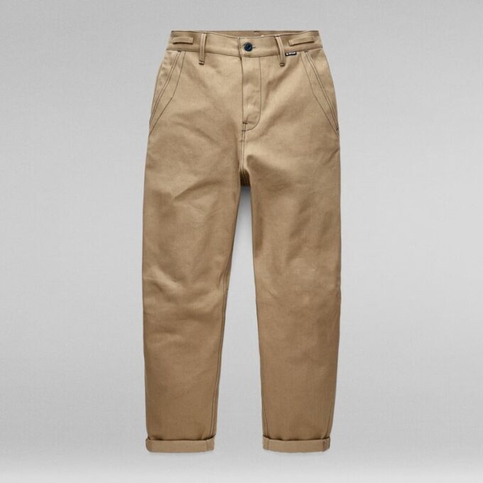 E Selvedge Avsmalnande Chino