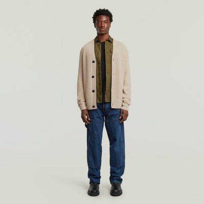 Essential Cardigan Stickad Essential Cardigan Stickad