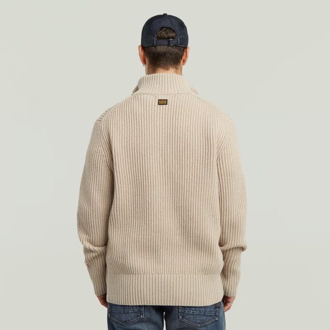 Essential Half Zip Stickad Essential Half Zip Stickad