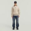 Essential Half Zip Stickad Essential Half Zip Stickad