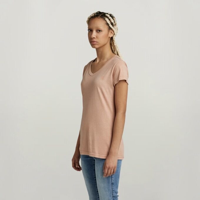Eyben Slim T-shirt Överfärgad Eyben Slim T-shirt Överfärgad