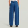 Flickjeans med hög lös passform och barrel utility-mönster Flickjeans med hög lös passform och barrel utility-mönster