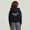 Flickor AR Hooded Zipp Cropped Cardigan Flickor AR Hooded Zipp Cropped Cardigan