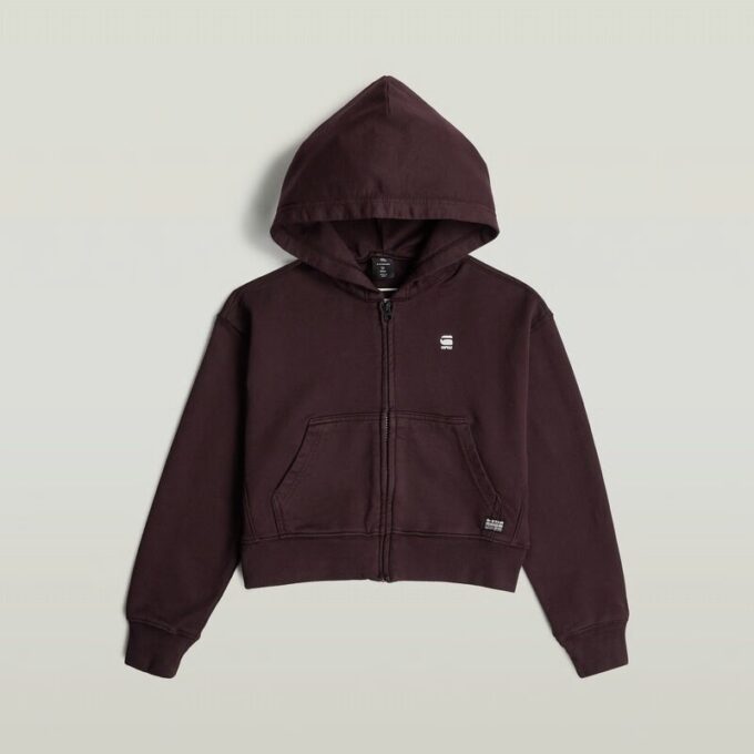 Flickor AR Hooded Zipp Cropped Cardigan Flickor AR Hooded Zipp Cropped Cardigan