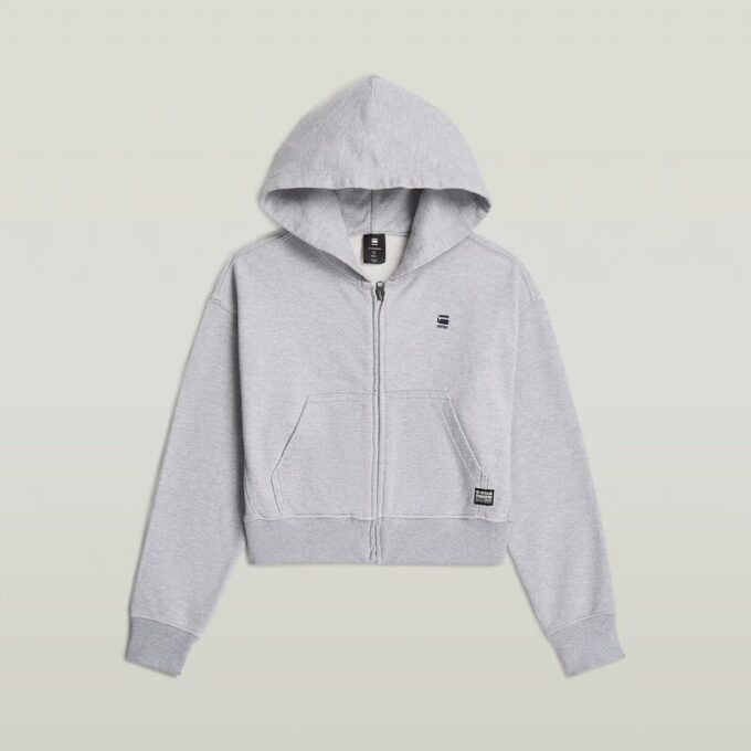 Flickor AR Hooded Zipp Cropped Cardigan Flickor AR Hooded Zipp Cropped Cardigan