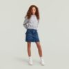 Flickor AR Hooded Zipp Cropped Cardigan Flickor AR Hooded Zipp Cropped Cardigan