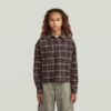 Flickor Beskuren T-shirt Med Fickor Flickor Beskuren T-shirt Med Fickor