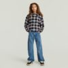 Flickor Beskuren T-shirt Med Fickor Flickor Beskuren T-shirt Med Fickor