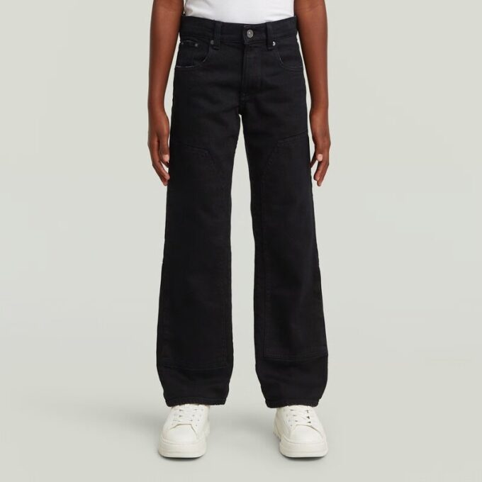 Flickor Bowey 3D Carpenter Lösa Jeans Flickor Bowey 3D Carpenter Lösa Jeans