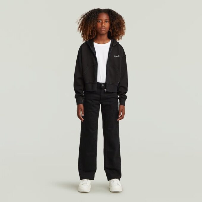 Flickor Bowey 3D Carpenter Lösa Jeans Flickor Bowey 3D Carpenter Lösa Jeans
