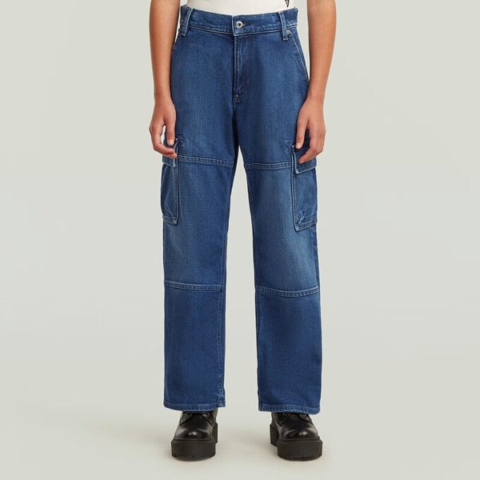Flickor Bowey 3D Extreme Cargo Loose Jeans Flickor Bowey 3D Extreme Cargo Loose Jeans