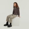 Flickor Cargo 3D Boyfriend Byxor