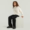 Flickor Cargo 3D Boyfriend Byxor