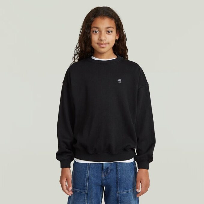 Flickor Crew Oversized Tröja Flickor Crew Oversized Tröja