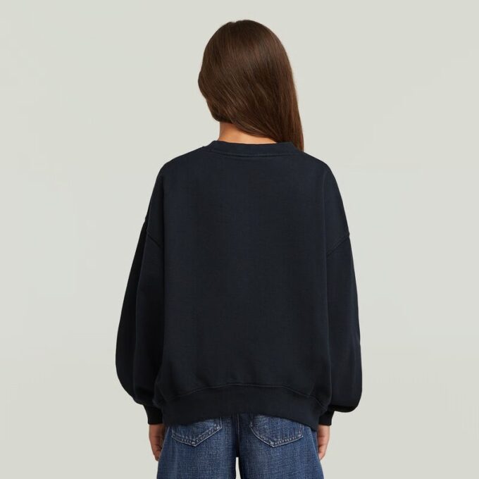 Flickor Crew Oversized Tröja Flickor Crew Oversized Tröja