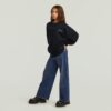 Flickor Crew Oversized Tröja Flickor Crew Oversized Tröja