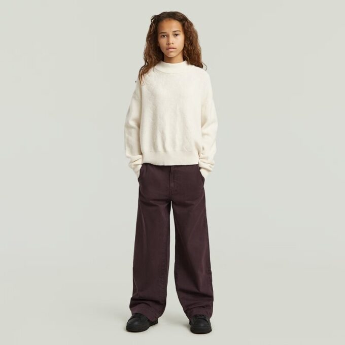 Flickor Deck 2.0 High Loose Chino