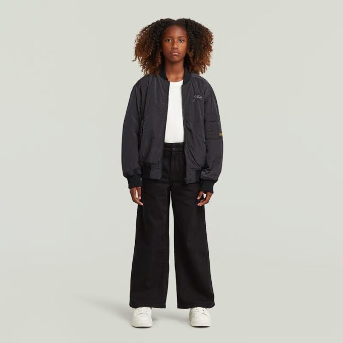 Flickor Icon Skater Chino High Loose Jeans