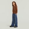 Flickor Icon Skater Chino High Loose Jeans