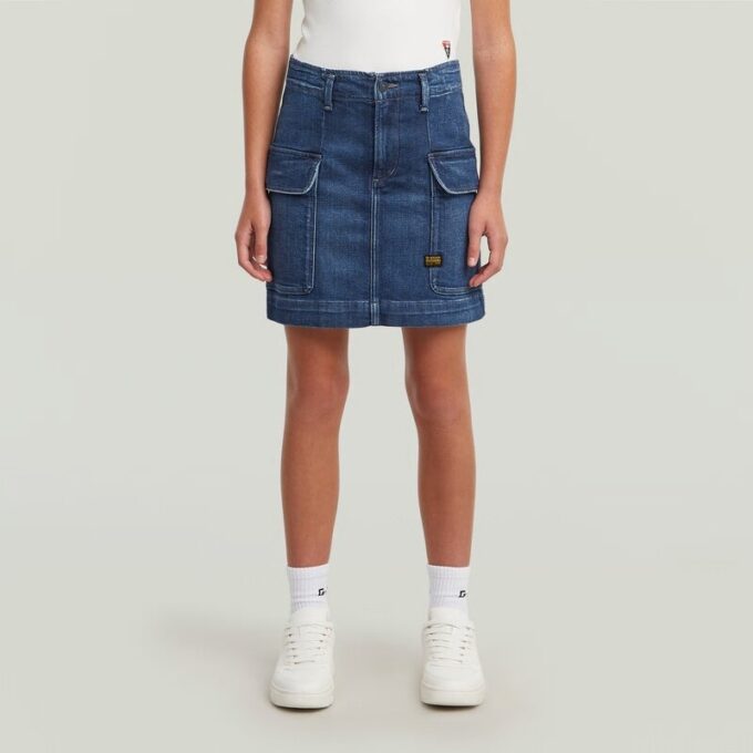 Flickors Cargo Minikjol Flickors Cargo Minikjol
