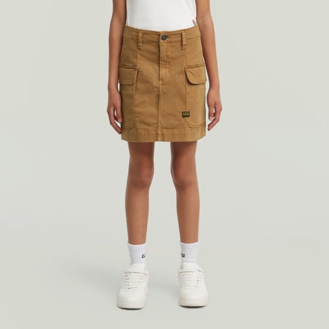 Flickors Cargo Minikjol Flickors Cargo Minikjol