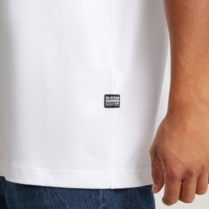 Flockad G-Script lös t-shirt Flockad G-Script lös t-shirt
