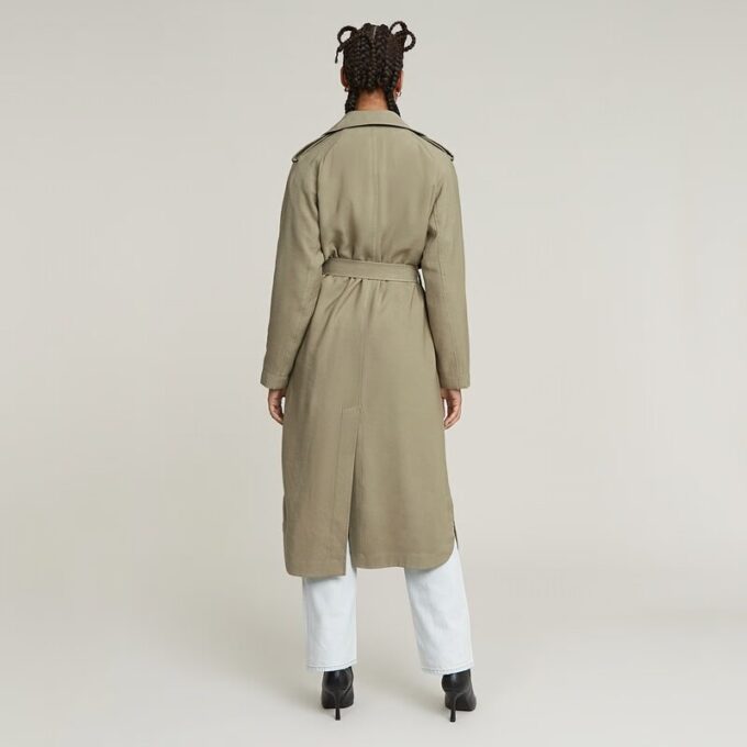 Flytande trenchcoat Flytande trenchcoat