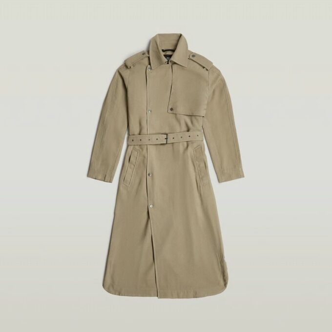 Flytande trenchcoat Flytande trenchcoat