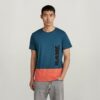 Färgblock RAW. T-shirt Färgblock RAW. T-shirt