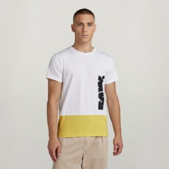 Färgblock RAW. T-shirt