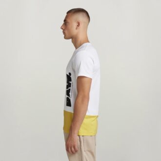 Färgblock RAW. T-shirt