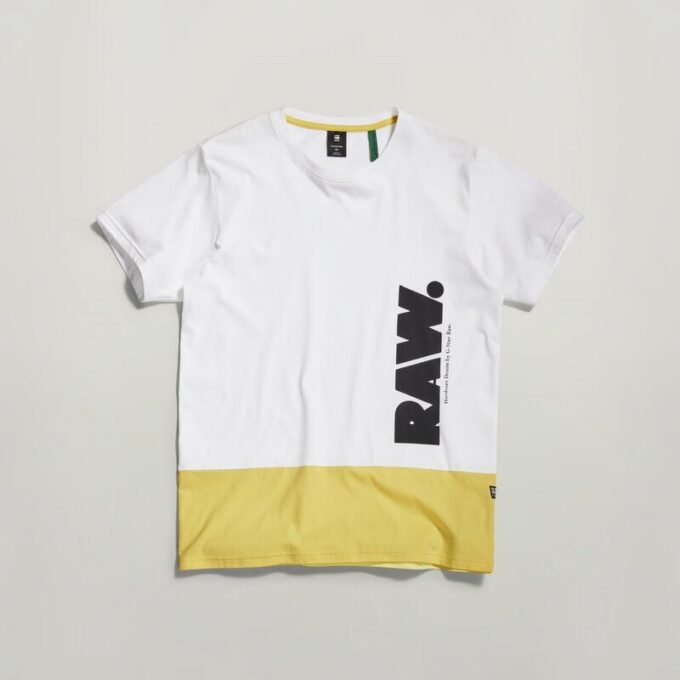 Färgblock RAW. T-shirt Färgblock RAW. T-shirt